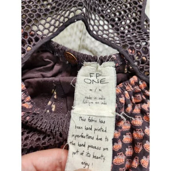 New Free People Mesh Top Medium‎ - Picture 7 of 8